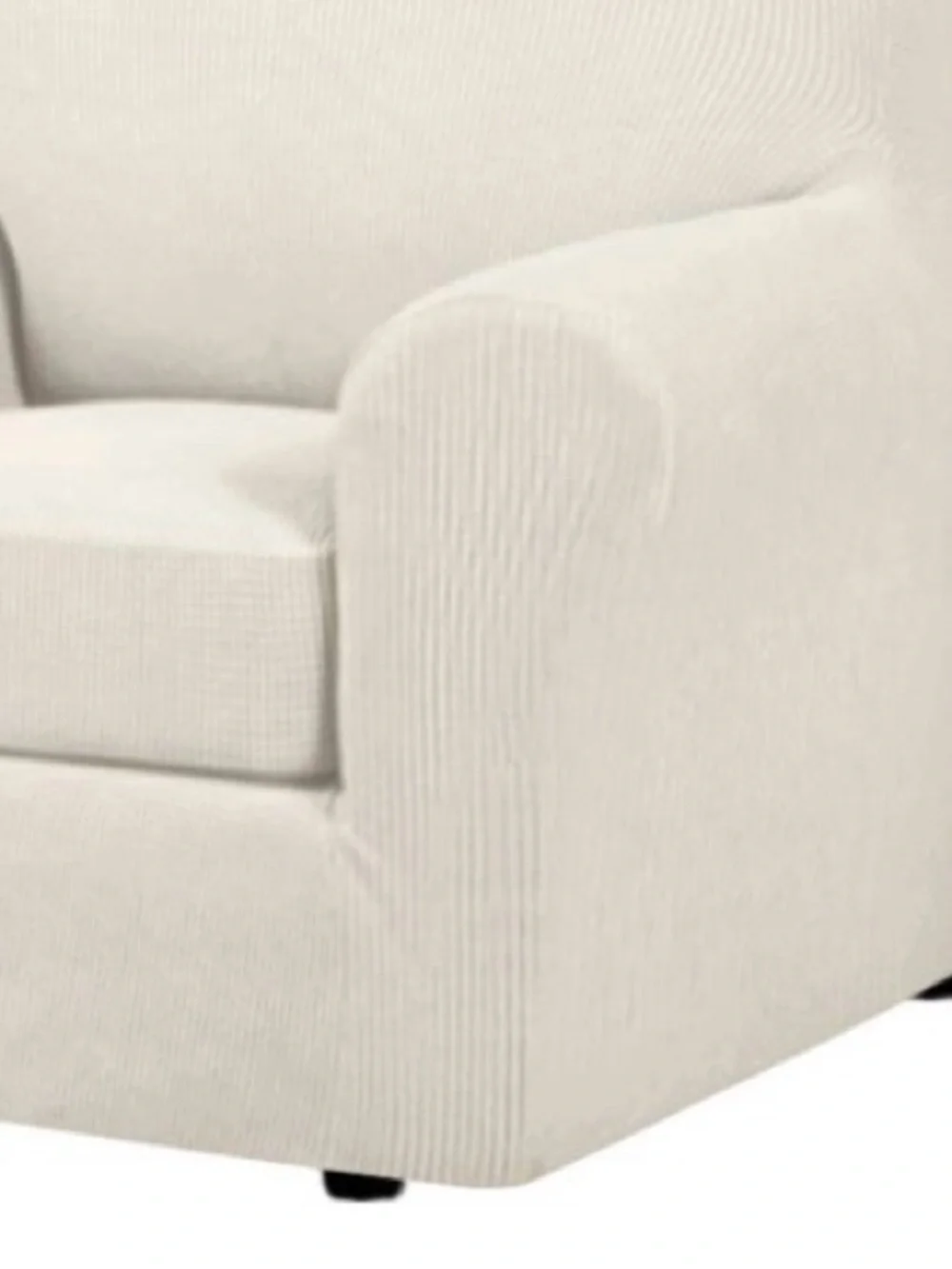 IVORY Chair Furniture Cover 2Pc Set